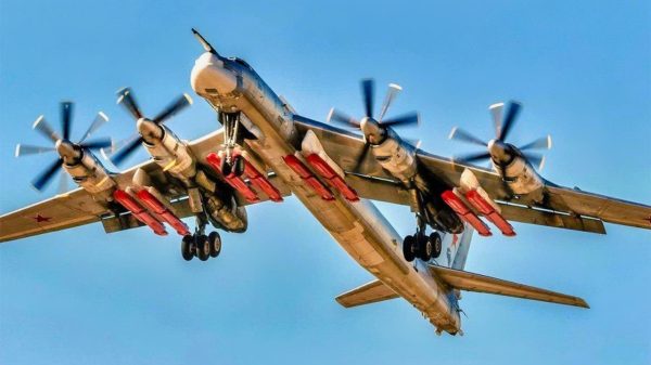 Tu-95 Bomber from Russia.