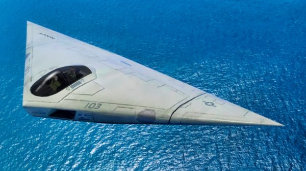 The US Navy's pursuit of carrier-launched drones dates back to the 1980s with the A-12 Avenger II, a planned stealthy bomber drone. Image Credit: Creative Commons.