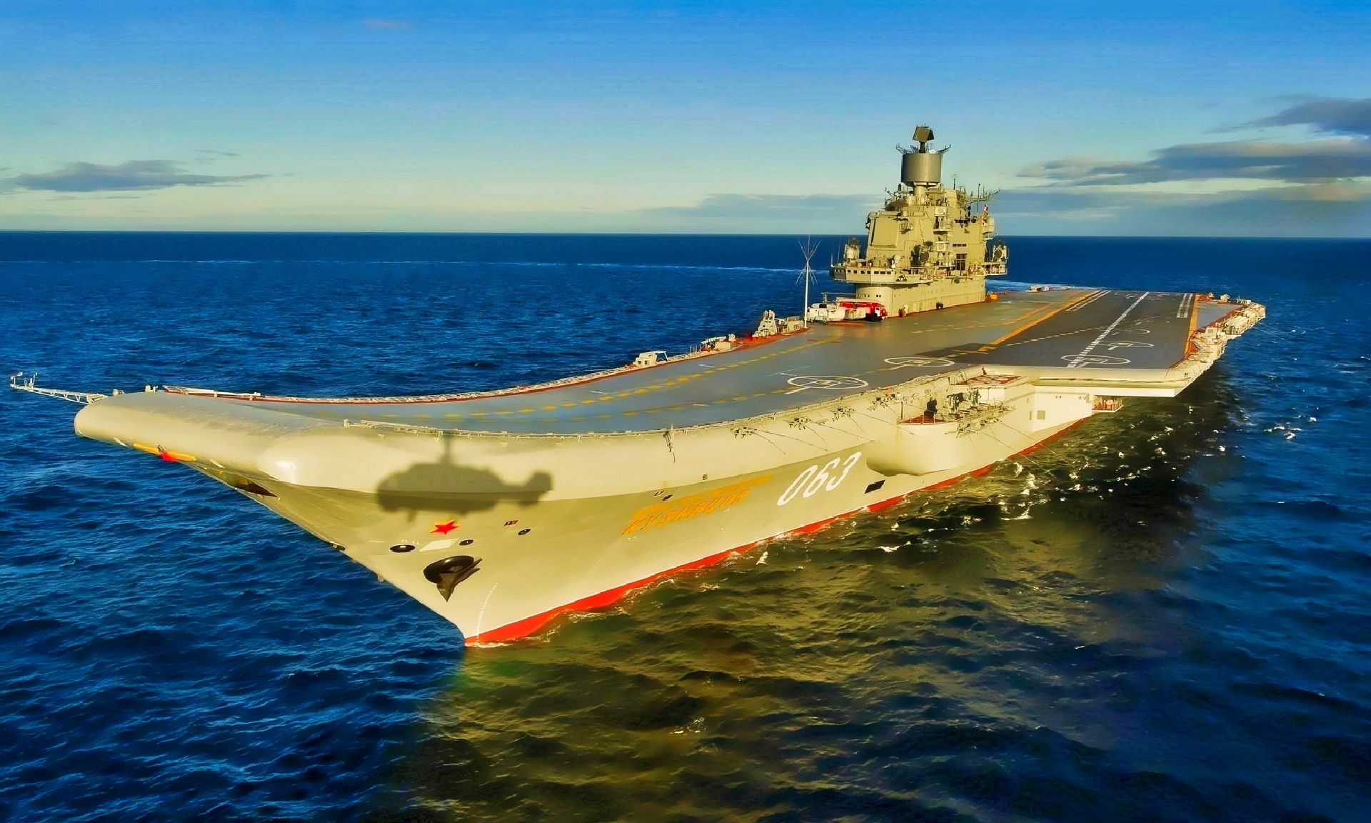 Admiral Kuznetsov Aircraft Carrier