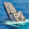 Aircraft Carrier Sinking U.S. Navy