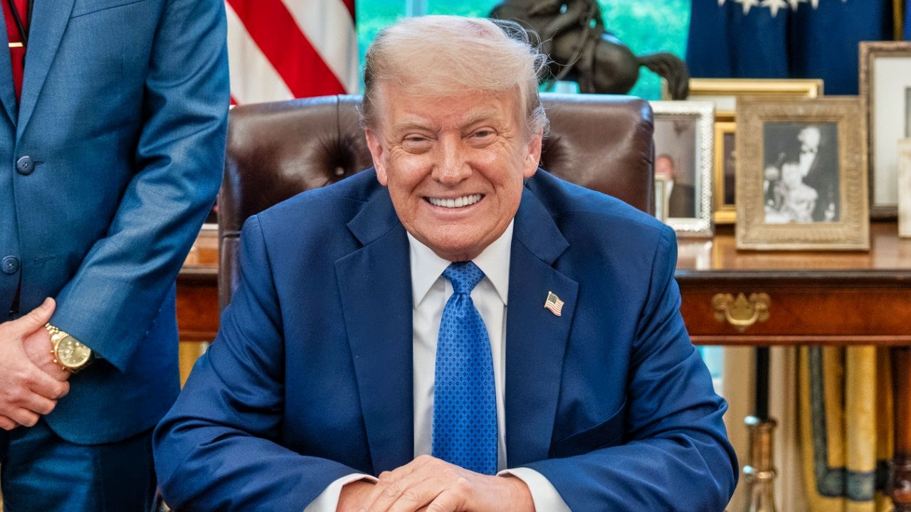 Trump in the Oval