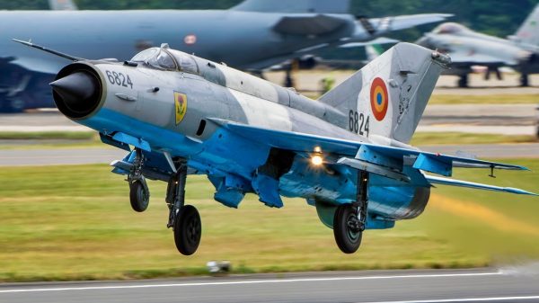 MiG-21 Fighter from Russia.