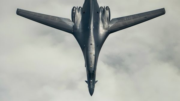 B-1B Lancer Bomber Close Up