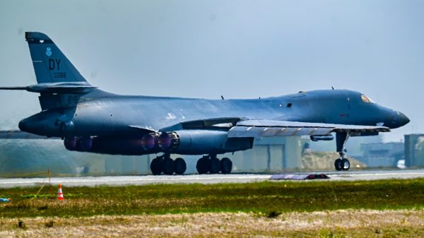 B-1B Lancer Bomber US Air Force Photo.