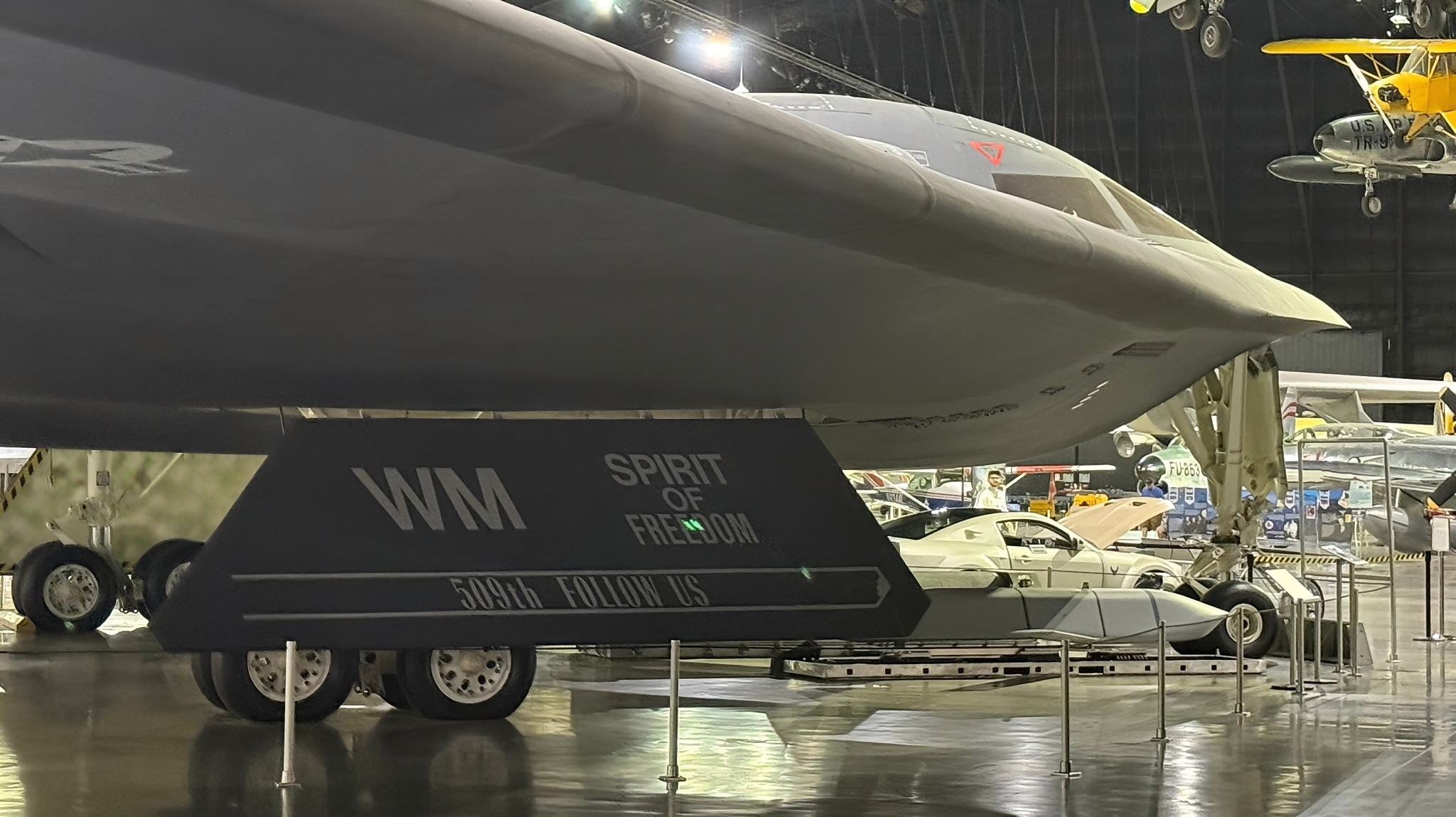 B-2 Bomber at USAF Museum National Security Journal Image
