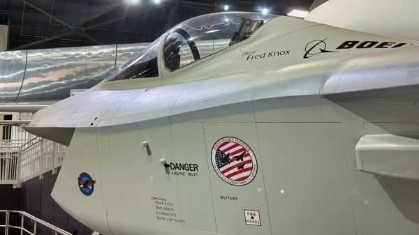 Boeing X-32 Fighter from USAF National Security Journal Original Photo