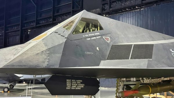 F-117 Fighter from 1990s National Security Journal Photo