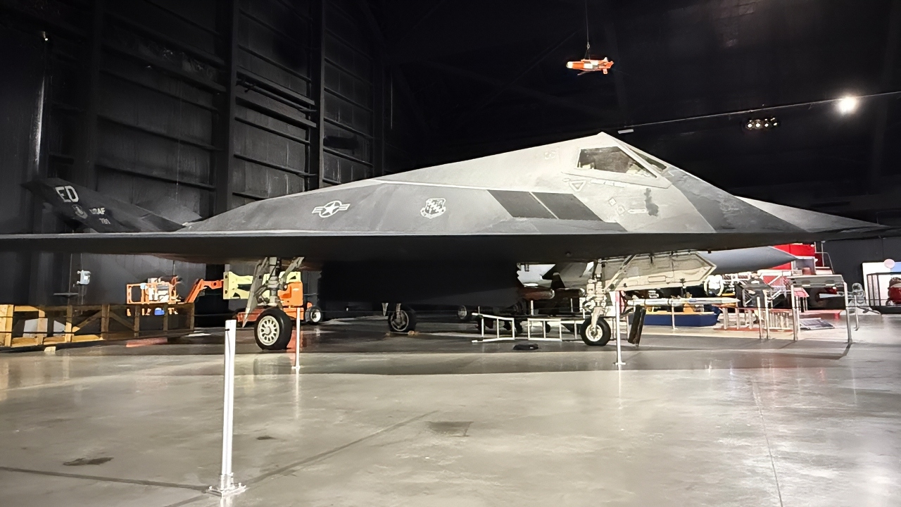 F-117 Nighthawk in the Air Force Museum