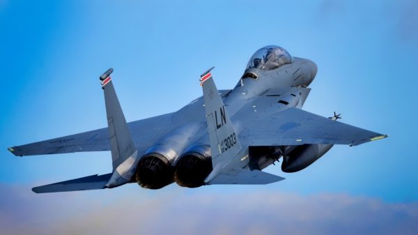 F-15 USAF In the Sky