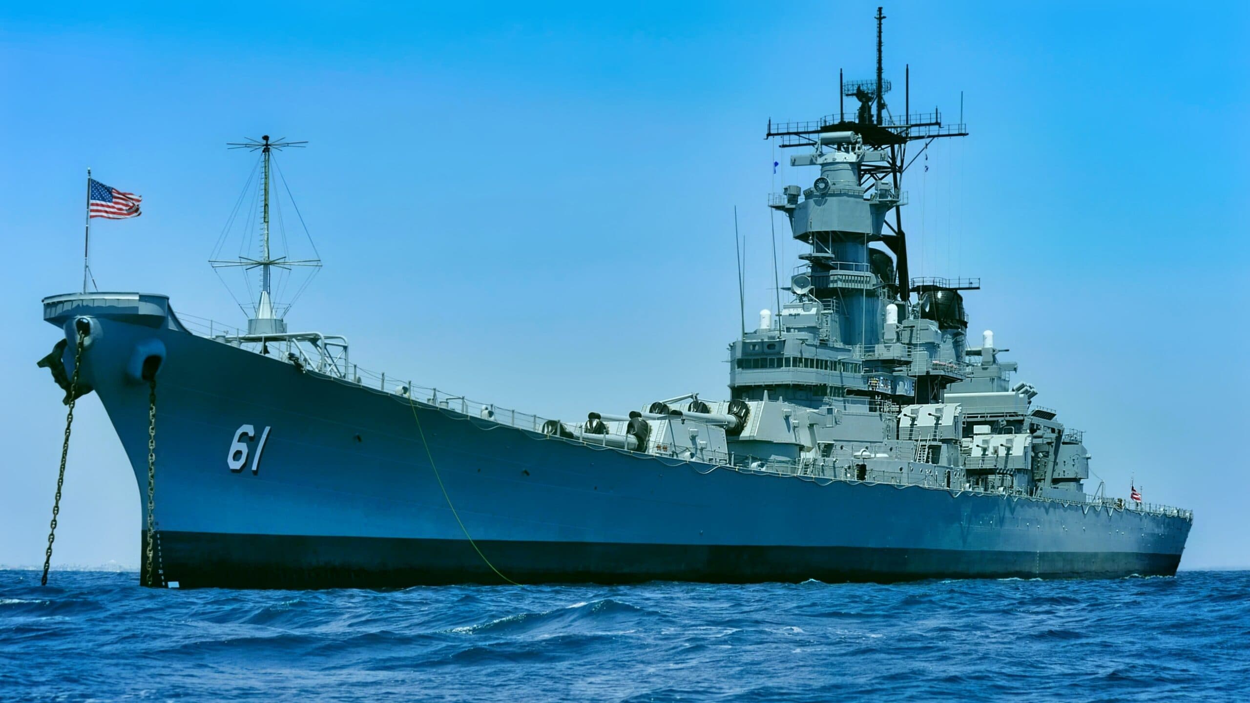 Iowa-Class Battleship U.S. Navy Full