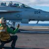 Super Hornet on Carrier In 2022