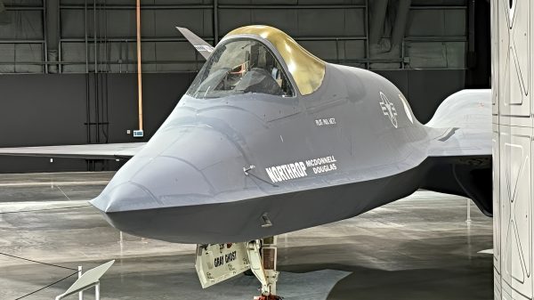 YF-23 Black Widow II Fighter Gray Ghost