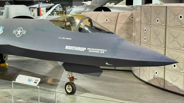 YF-23 Black Widow II Up Close National Security Journal Photo