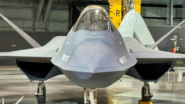 YF-23 National Security Journal Close Up Photo