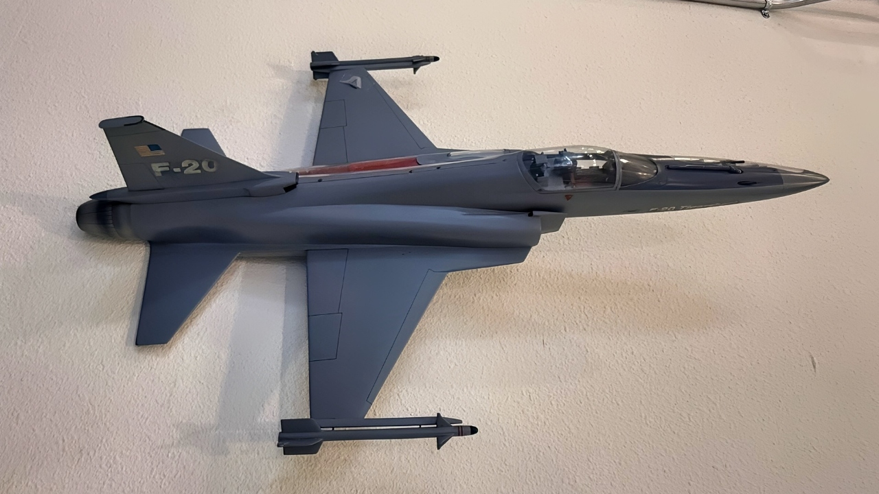 F-20 Tigershark Model at Western Museum of Flight