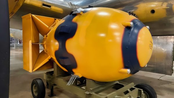 Fat Boy Nuclear Bomb At U.S. Air Force Museum