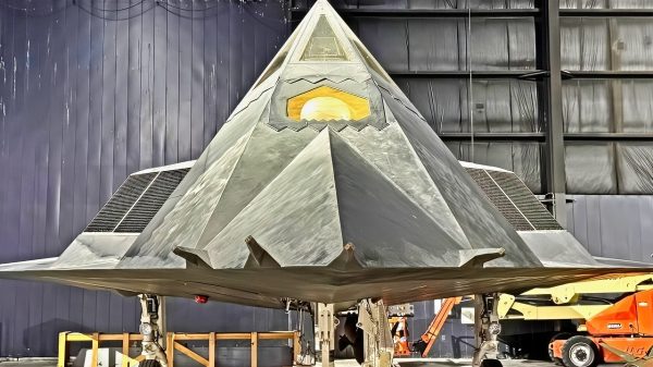 The Mighty F-117A Nighthawk at USAF Museum