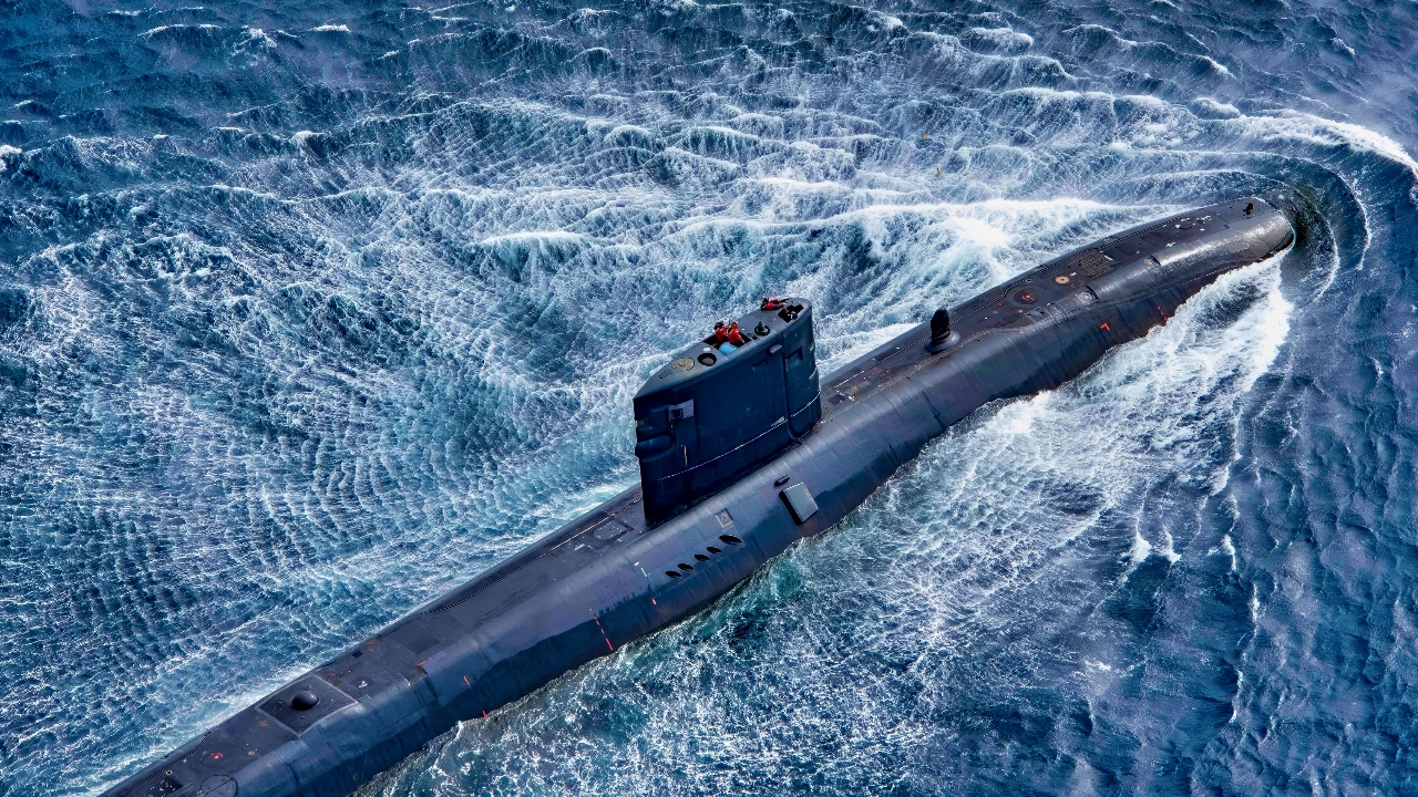 Trafalgar-Class Submarine Royal Navy Photo