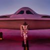 The B-21 Raider was unveiled to the public at a ceremony December 2, 2022 in Palmdale, Calif. Designed to operate in tomorrow's high-end threat environment, the B-21 will play a critical role in ensuring America's enduring airpower capability. (U.S. Air Force photo)