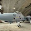 F-14 Tomcat in Museum with US Flag