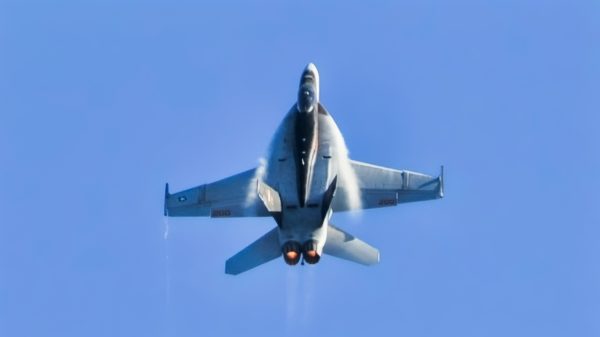 FA-18 Super Hornet U.S. Navy Photo.