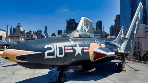 Grumman F9F-8 Cougar National Security Journal Photo