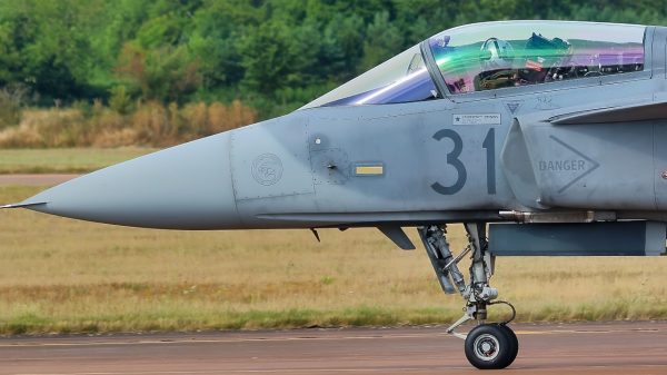 JAS 39 Gripen Fighter From Sweden