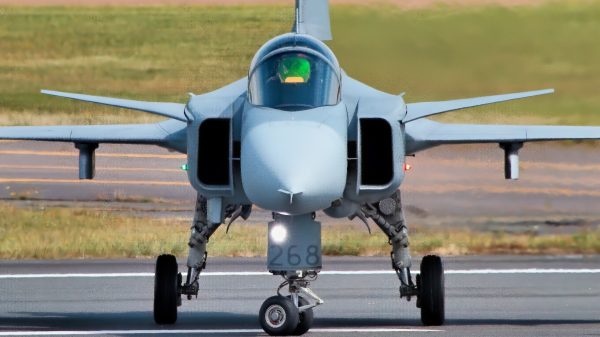 JAS 39 Gripen Front and Center