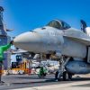 Aviation Boatswain’s Mate (Equipment) 3rd Class Mark Ruiz, assigned to Air Department aboard the world's largest aircraft carrier, USS Gerald R. Ford (CVN 78), prepares a Carrier Air Wing 8 F/A-18E Super Hornet attached to Strike Fighter Squadron 37 for launch on the flight deck, Aug. 1, 2025. Gerald R. Ford, a first-in-class aircraft carrier and deployed flagship of Carrier Strike Group Twelve, is on a scheduled deployment in the U.S. 6th Fleet area of operations to support the warfighting effectiveness, lethality and readiness of U.S. Naval Forces Europe-Africa, and defend U.S., Allied and partner interests in the region. (U.S. Navy photo by Mass Communication Specialist 2nd Class Mariano Lopez)