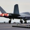 China J-35 Fighter on Aircraft Carrier