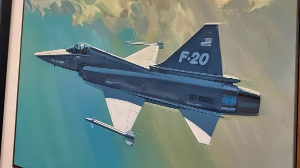 F-20 Tigershark Artwork