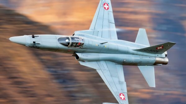 F-5E Tiger Fighter Swiss Air Force