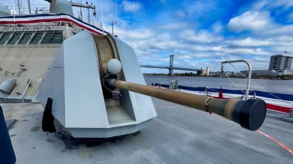 Littoral Combat Ship Deck Gun U.S. Navy