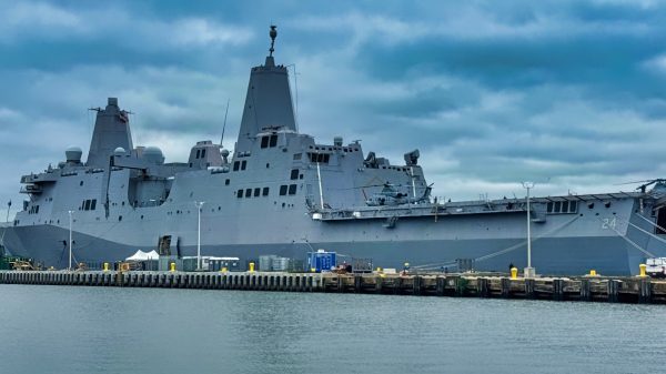 U.S. Navy USS Arlington Warship