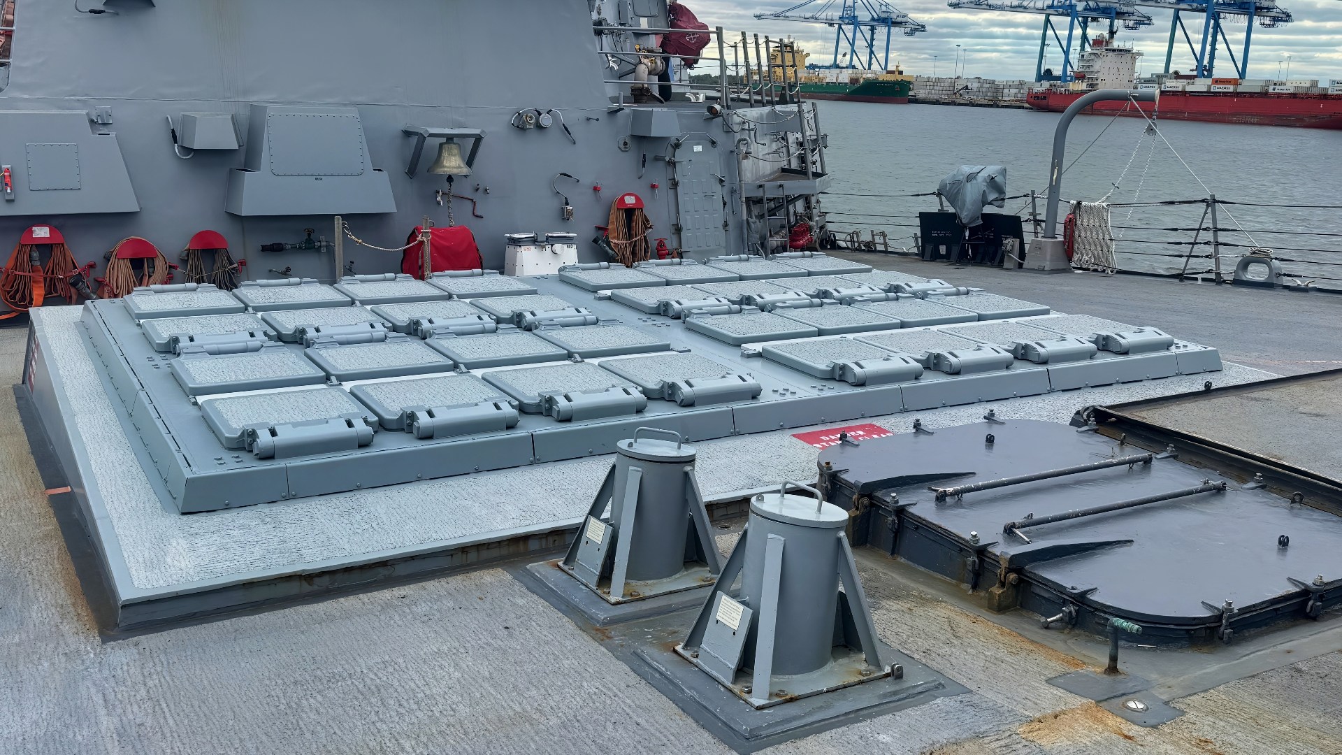 USS Lassen Deck National Security Journal Photo